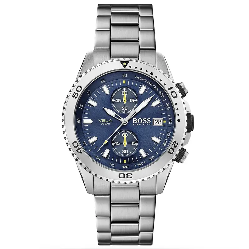 Hugo Boss 1513775 Men's Chronograph Vela Watch