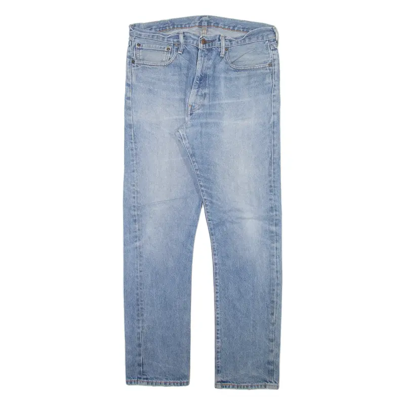 LEVI'S 505 C Mens Jeans Blue Regular Straight Stone Wash W36 L32