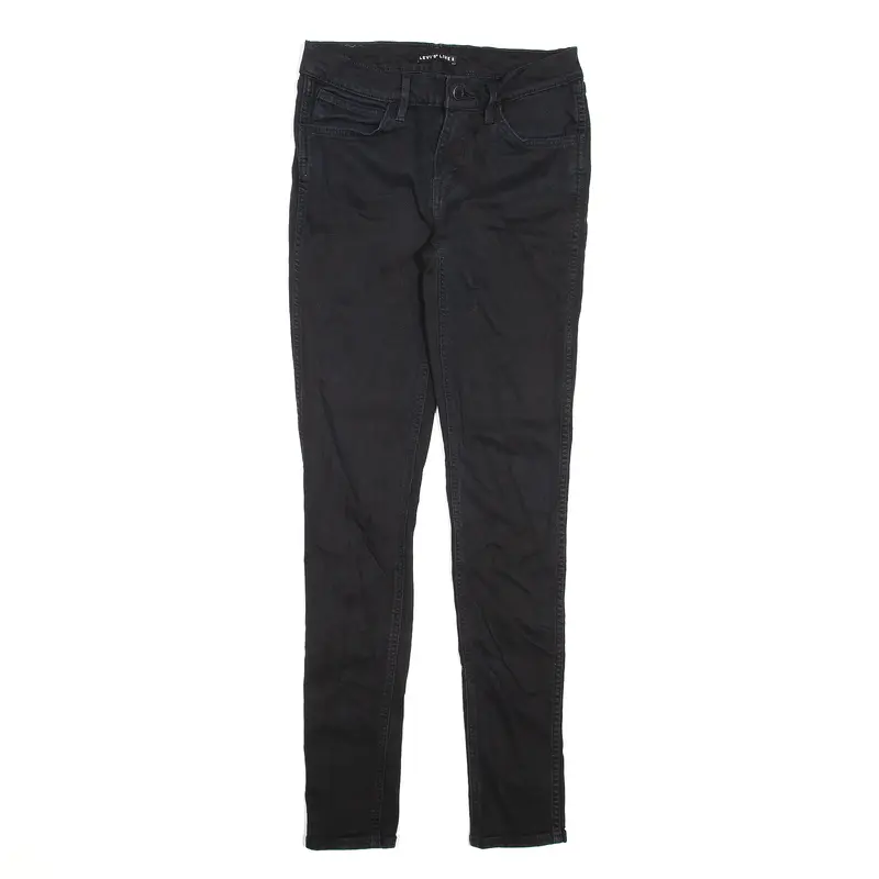 LEVI'S Line 8 Black Denim Slim Skinny Jeans Womens W27 L32