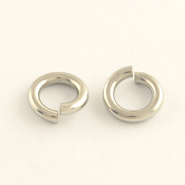 Tarnish Resistant 304 Stainless Steel Open Jump Rings