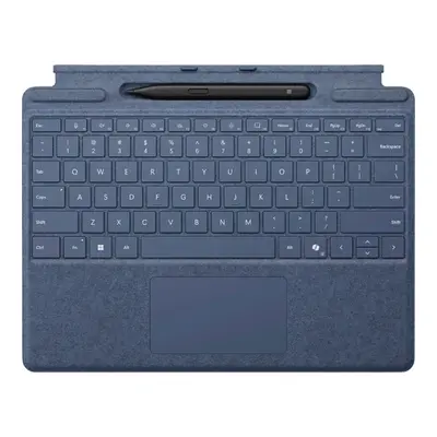 8X6-00191 Microsoft Surface Pro Keyboard Cover with Slim Pen 2 Sapphire