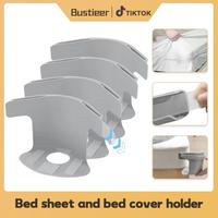 Lock Sheet Holders Set of 4, Heavy Duty Bed Sheet Holders with Fitted Sheet Straps, Keep Sheets Firm & Tight, Corner Fitted f...