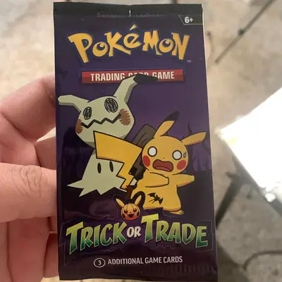 Trick or trade booster pack!