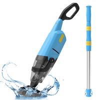Efurden Pool Vacuum for Above Ground Pool, Cordless Handheld Rechargeable Pool Cleaner with Running Time Up to 60 Minutes for...