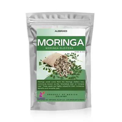 Alebrixes - Moringa 6 oz (+800 pz) | Premium Quality Moringa Oleifera (Drumstick) | 100% Natural Herbal Tea | Resealable Pouc...