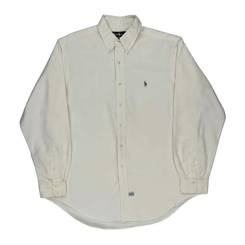 Ralph Lauren Shirt - XL White Cotton
