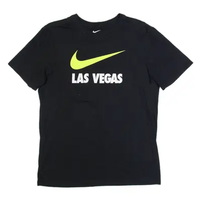 NIKE Las Vegas Mens T-Shirt Black USA M
