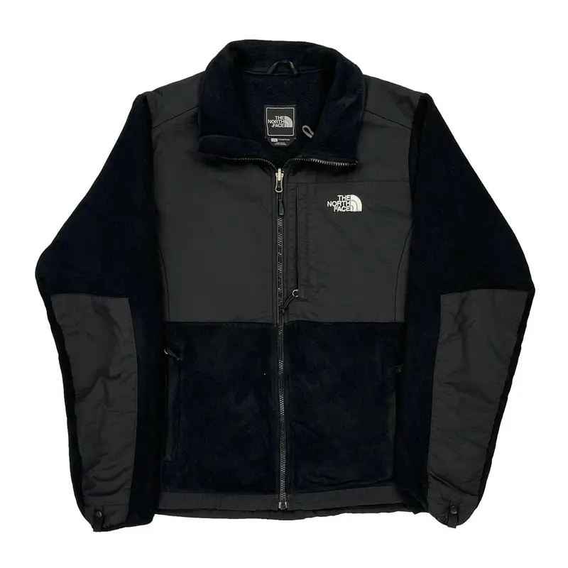 The North Face Fleece Jacket - Large Black Polyester