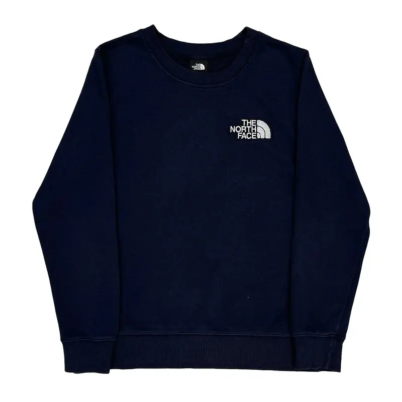 The North Face Sweatshirt - Medium Black Cotton Blend