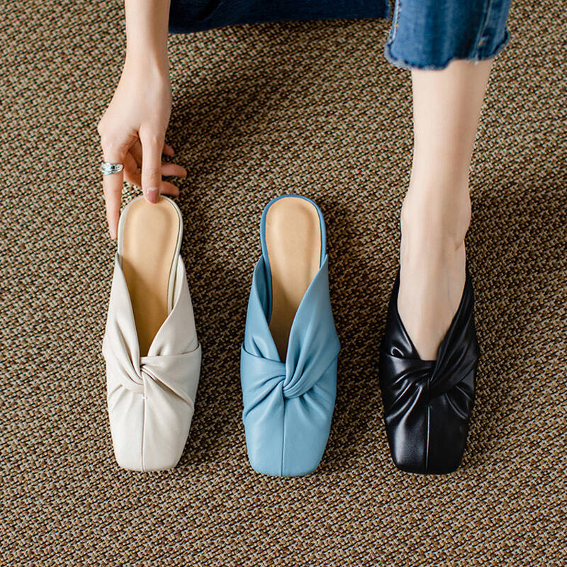 CHIKO Laketa Square Toe Block Heels Clogs/Mules Shoes