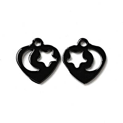 Spray Painted 201 Stainless Steel Charms