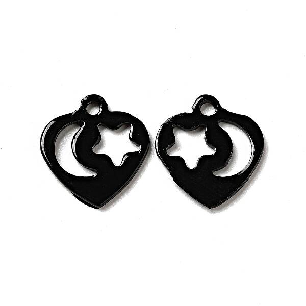 Spray Painted 201 Stainless Steel Charms