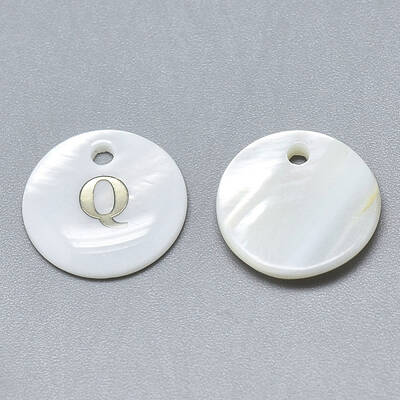 Natural White Shell Mother of Pearl Shell Charms