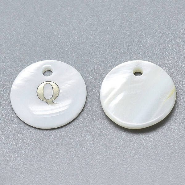 Natural White Shell Mother of Pearl Shell Charms