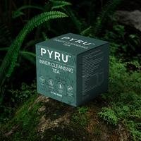Pyru Herbal Cleansing Tea – 10 Natural Herbs for Bloating, Digestive Support & Gentle Inner Balance | Chinese Herbal Formul...