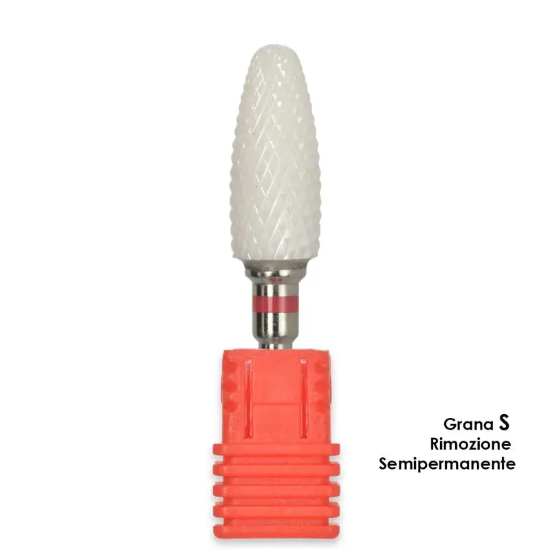 Melcap ceramic cutter tip shark shape grit s for semi-permanent removal