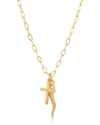 Italia Necklace | Metal Color: Gold