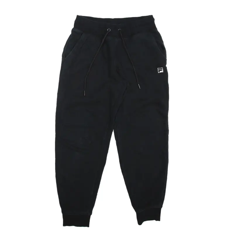 FILA Joggers Black Tapered Mens S W26 L25