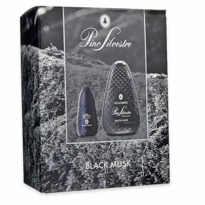 Pino Silvestre Cofanetto Edt 75 Ml + Doccia Shampoo 400 Ml Black Musk