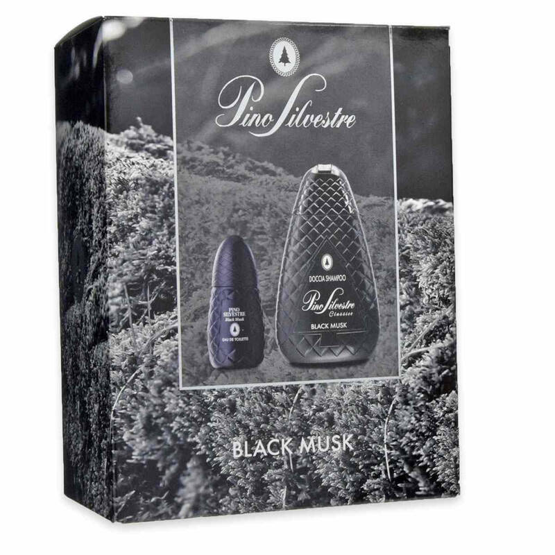 Pino Silvestre Cofanetto Edt 75 Ml + Doccia Shampoo 400 Ml Black Musk