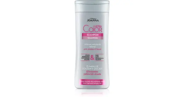 Joanna Ultra Color Shampoo For Blonde And Highlighted Hair 200 Ml