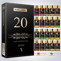 Plant Healthy Essential Oil Set, 20/40pcs Long-lasting Scent Essential Oil, Aromatherapy Oils, Multi-scented Relief Essential...