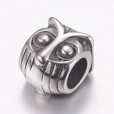 304 Stainless Steel European Beads