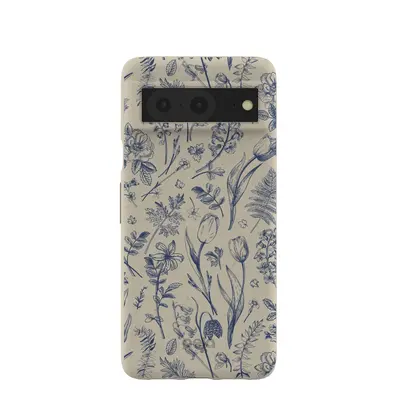 London Fog Indigo Bouquet Google Pixel 8 Case
