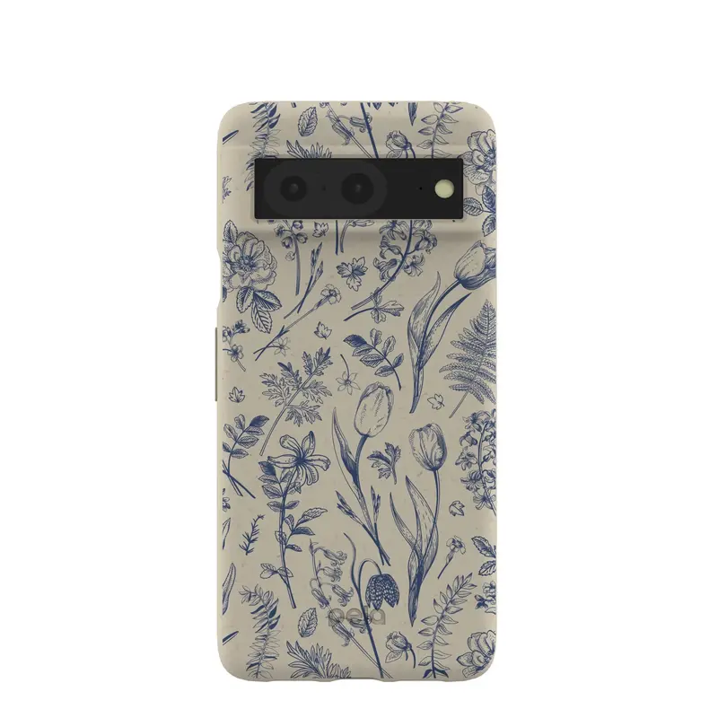 London Fog Indigo Bouquet Google Pixel 8 Case