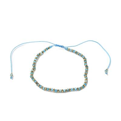 Natural Apatite Beaded Beaided Bead Barcelets for Women Men