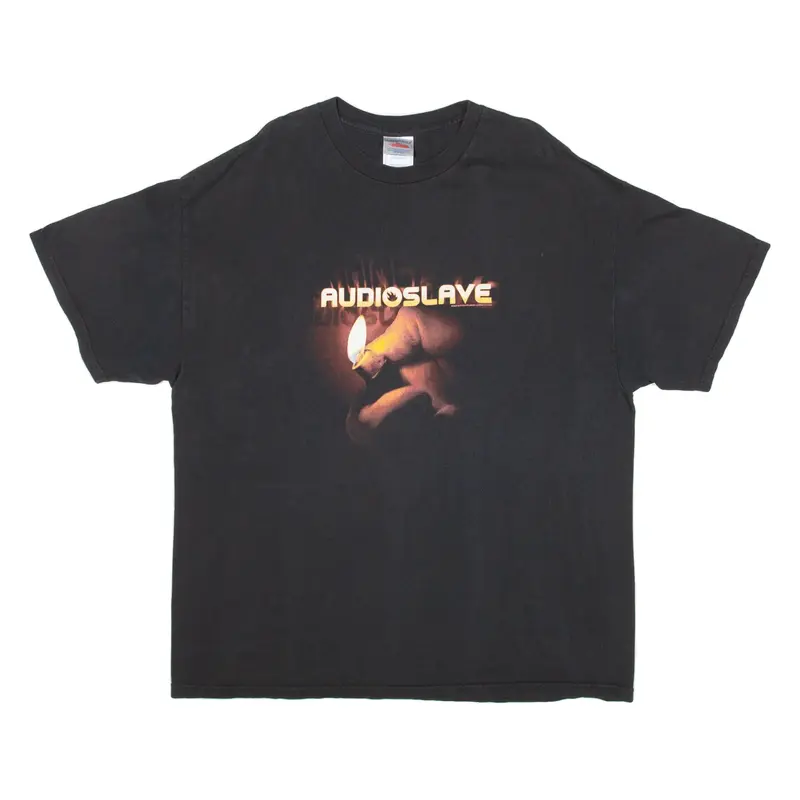 TENNESSEE RIVER Audioslave Mens Band T-Shirt Black 2XL