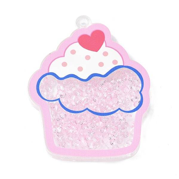 Transparent Printed Acrylic Pendants