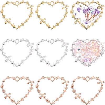 OLYCRAFT Resin Open Bezels and Seamless Paper Tape