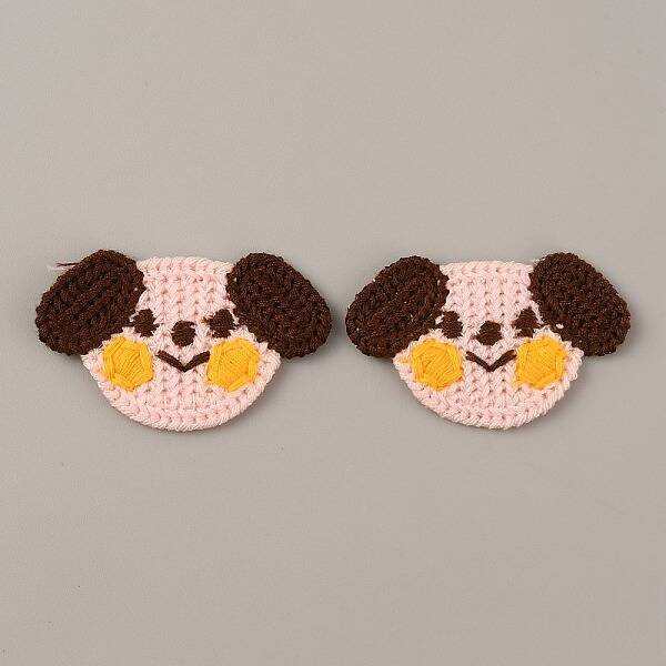 Animal Polyester Knitted Appliques