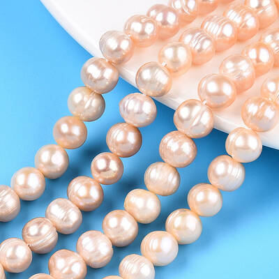 Natural Cultured Freshwater Pearl Beads Strands