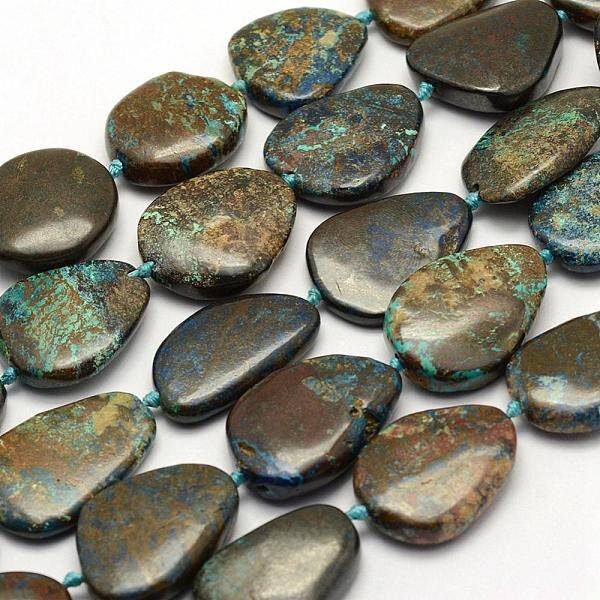 Natural Chrysocolla Beads Strands