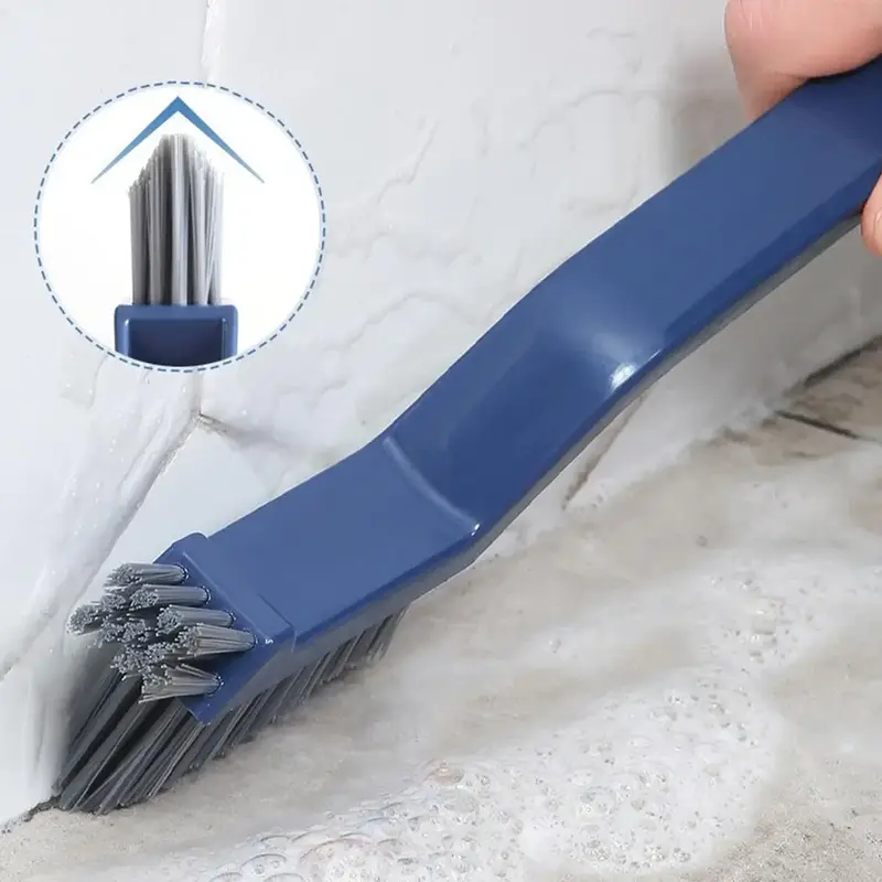 Cleaning Gadgets Bathroom 2 in 1 Cleaning Brush, 1 Count Bathroom Accessories, Multifunctional Gap Cleaning Brush for Home Wi...