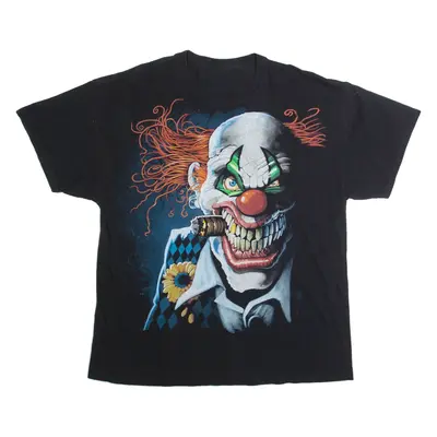 Clown Mens T-Shirt Black XL