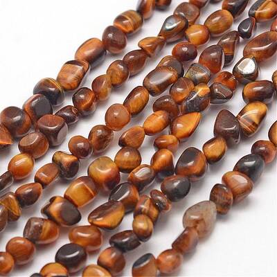 Natural Tiger Eye Beads Strands