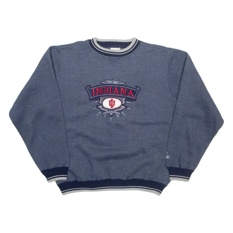 MIDWEST Indiana Mens Sweatshirt Blue USA M