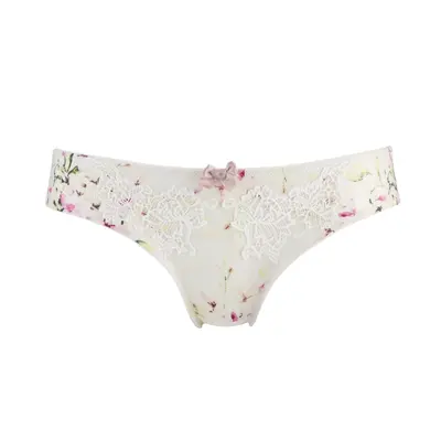 Sunbleached Floral - Silk & Organic Cotton Brief | Size: 16