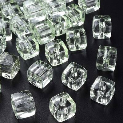 Transparent Acrylic Beads