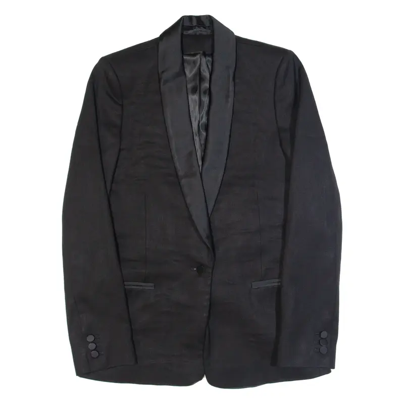 & OTHER STORIES Womens Blazer Jacket Black Wool S