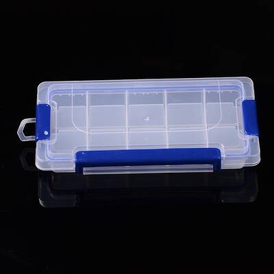 15 Compartments Rectangle Plastic Bead Storage Containers