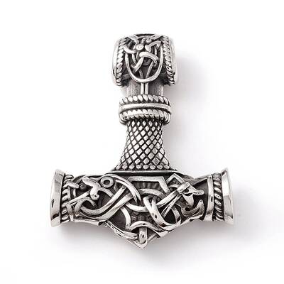 Tibetan Style 304 Stainless Steel Pendants