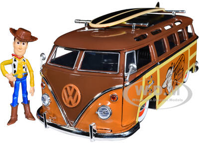 Volkswagen T1 Bus Brown with Graphics \
