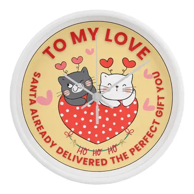 To My Love - A Purr-fect Christmas Clock