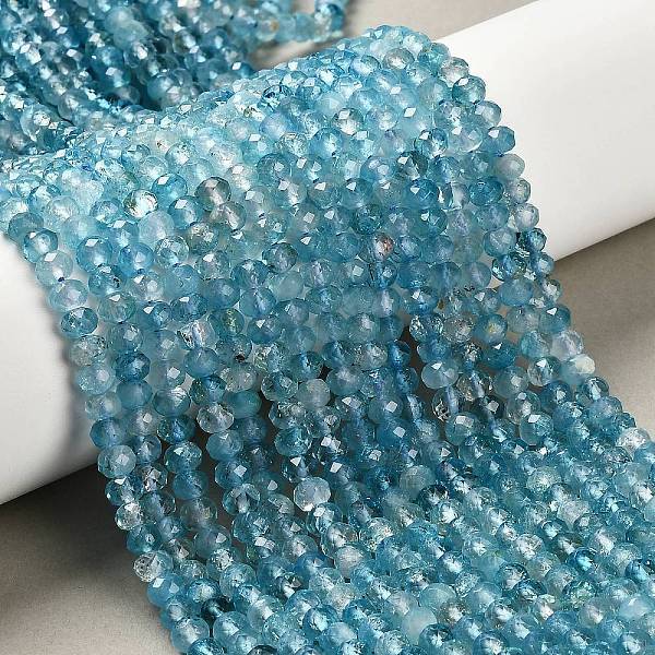 Natural Blue Topaz Beads Strands