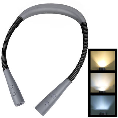 USB Charging Foldable Reading LED Light Outdoor Sport Flashlight