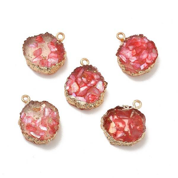 Transparent Resin Pendants